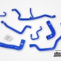 BMW 525i 525ix E34 Coolant hoses Blue