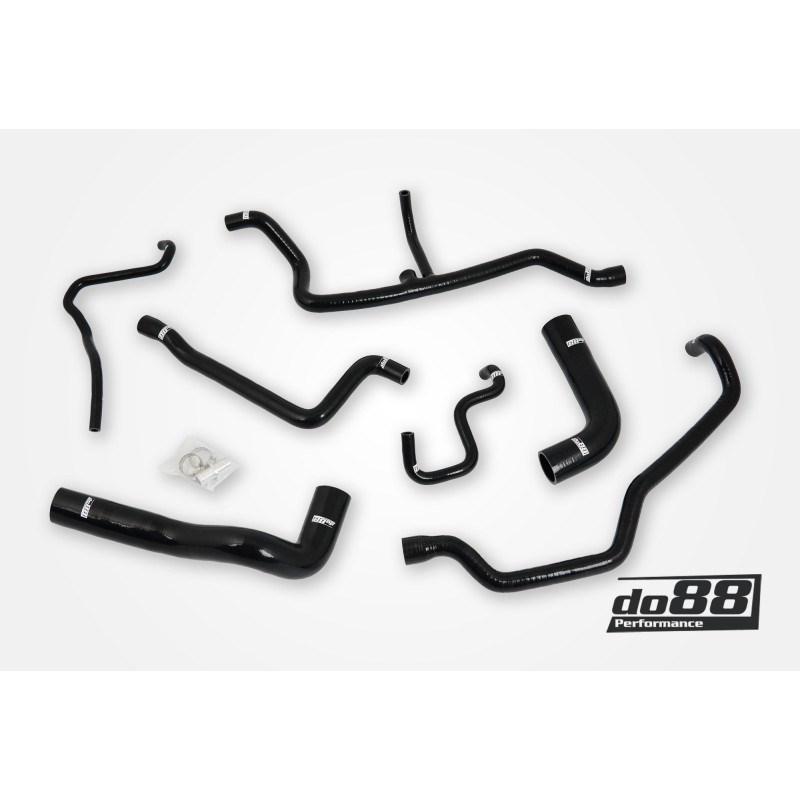 BMW 525i 525ix E34 Coolant hoses Black