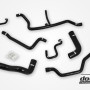 BMW 525i 525ix E34 Coolant hoses Black