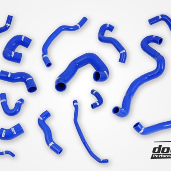 BMW 135i 335i E82 E90 (N54) Coolant hoses Blue