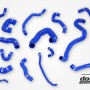 BMW 135i 335i E82 E90 (N54) Coolant hoses Blue