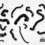 BMW 135i 335i E82 E90 (N54) Coolant hoses Black