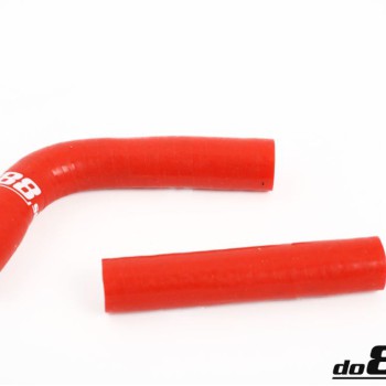 Volvo Hoses for Turbocooling, Red