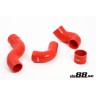Volvo 700/900 Turbo (w.o AC) Pressure hoses Red