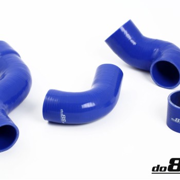 Volvo 700/900 Turbo (w.o AC) Pressure hoses Blue