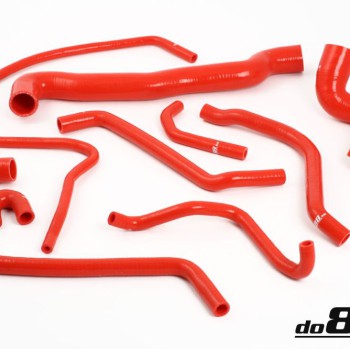 SAAB 900/9-3 Turbo 94-00 Coolant hoses Red