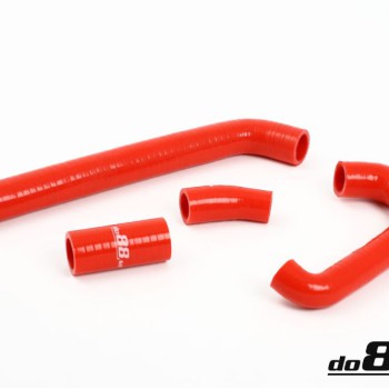 SAAB 900/9-3 Turbo 94-00 Complement hose kit Red