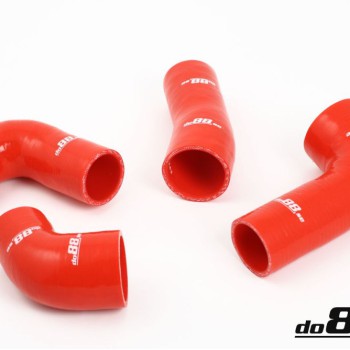 SAAB 9000 Turbo 85-90 Pressure hoses Red