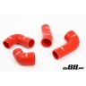 SAAB 9000 Turbo 85-90 Pressure hoses Red