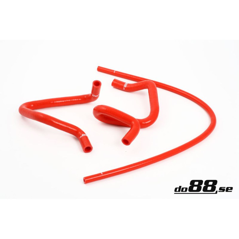 Volvo 940 92-98 Coolant hoses complement Red