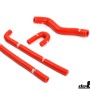 SAAB 9-3 2.0T 2003- Solenoid valve & crankvent hoses Red