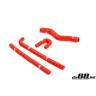 SAAB 9-3 2.0T 2003- Solenoid valve & crankvent hoses Red