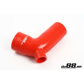 Volvo 850/S70/V70 IC outlet hose with 25mm BOV connection Red