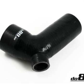 Volvo 850/S70/V70 IC outlet hose with 25mm BOV connection Black