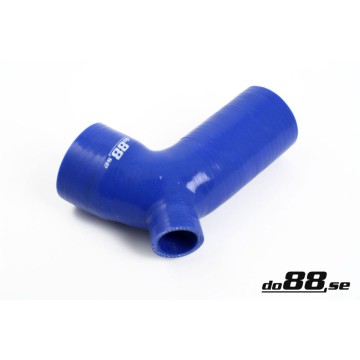 Volvo 850/S70/V70 IC outlet hose with 25mm BOV connection Blue