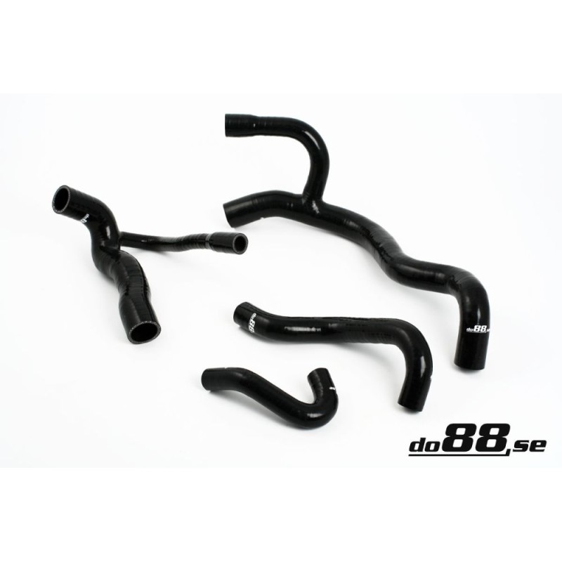 Audi S2/RS2 ABY ADU 1992-1996 Radiator hoses Black