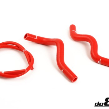 Volvo 240 Coolant hoses complement Red