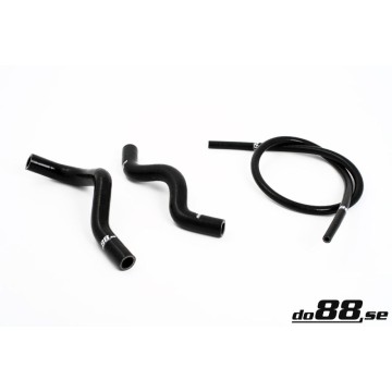 Volvo 240 Coolant hoses complement Black