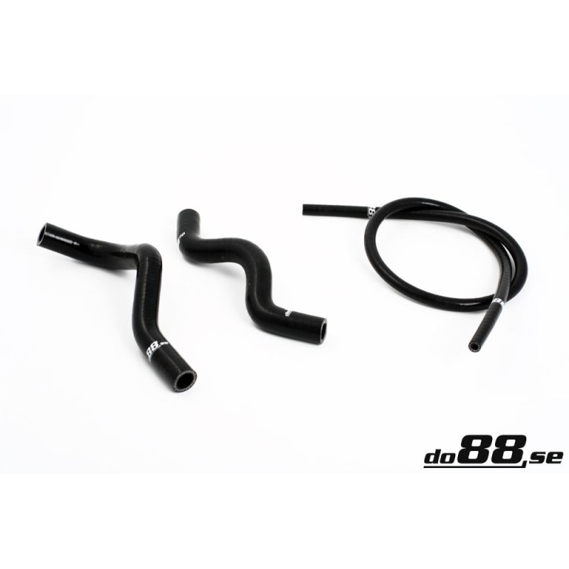 Volvo 240 Coolant hoses complement Black