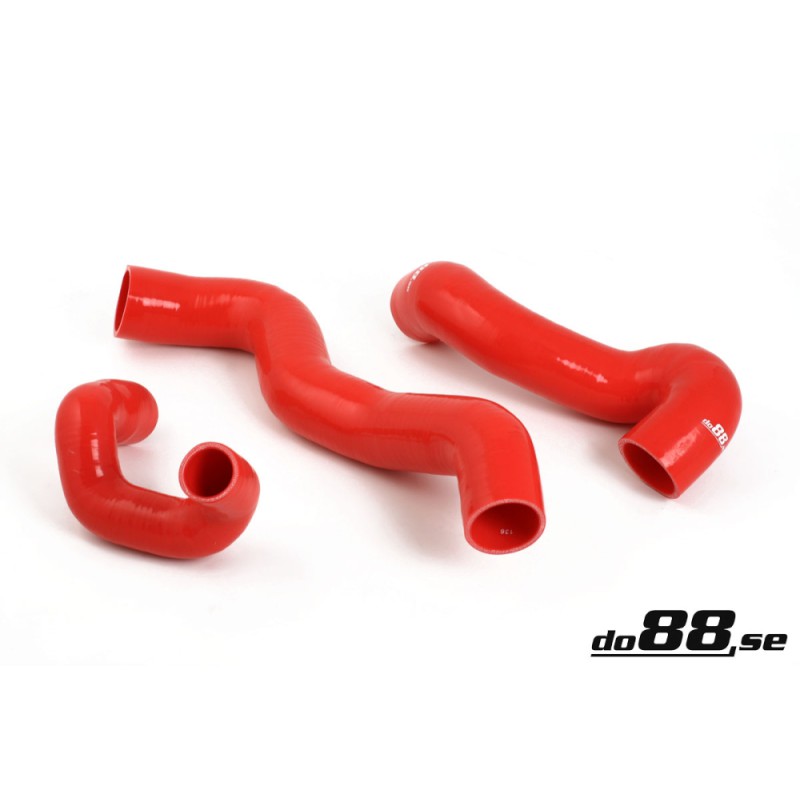 SAAB 900/9-3 94-00 Cross-Flow hoses Red
