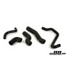 BMW 316/318 E46 Coolant hoses Black