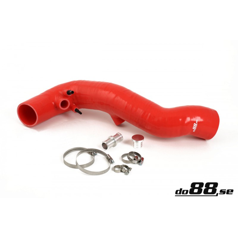 Volvo S60/V70/XC70/S80/XC90 Turbo 3'' Inlet hose Red