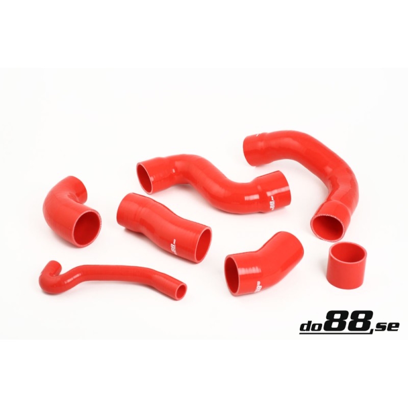 Audi S3/TT & Seat Cupra R 1.8T Intercooler hoses Red