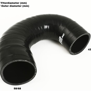 SAAB 9-3 1.9 Time 04-11 Hose Intercooler inlet