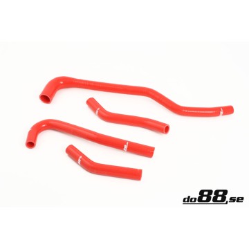 SAAB 9000 1992-98 Heater hoses Red