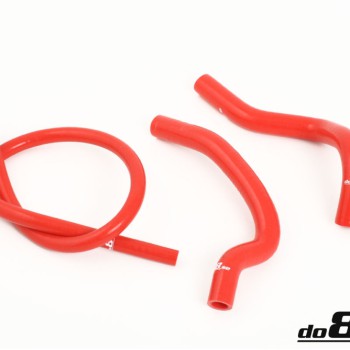 Volvo 240 Turbo 1979-1984 Coolant hoses complement Red