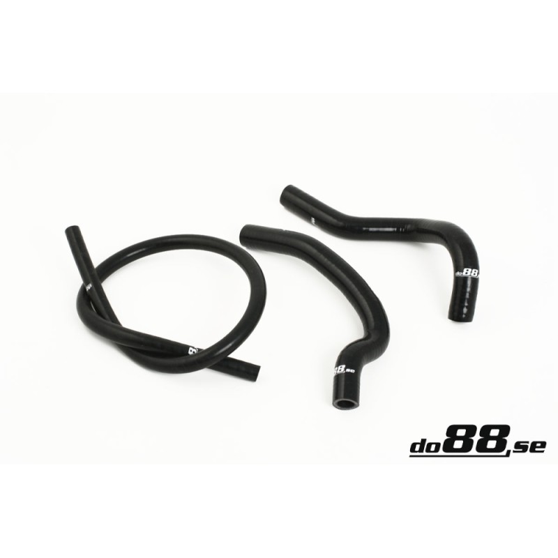 Volvo 240 Turbo 1979-1984 Coolant hoses complement Black