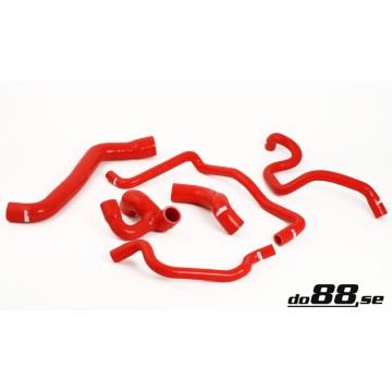 Opel Calibra Vectra A Turbo C20LET Coolant hoses Red