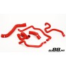 Opel Calibra Vectra A Turbo C20LET Coolant hoses Red