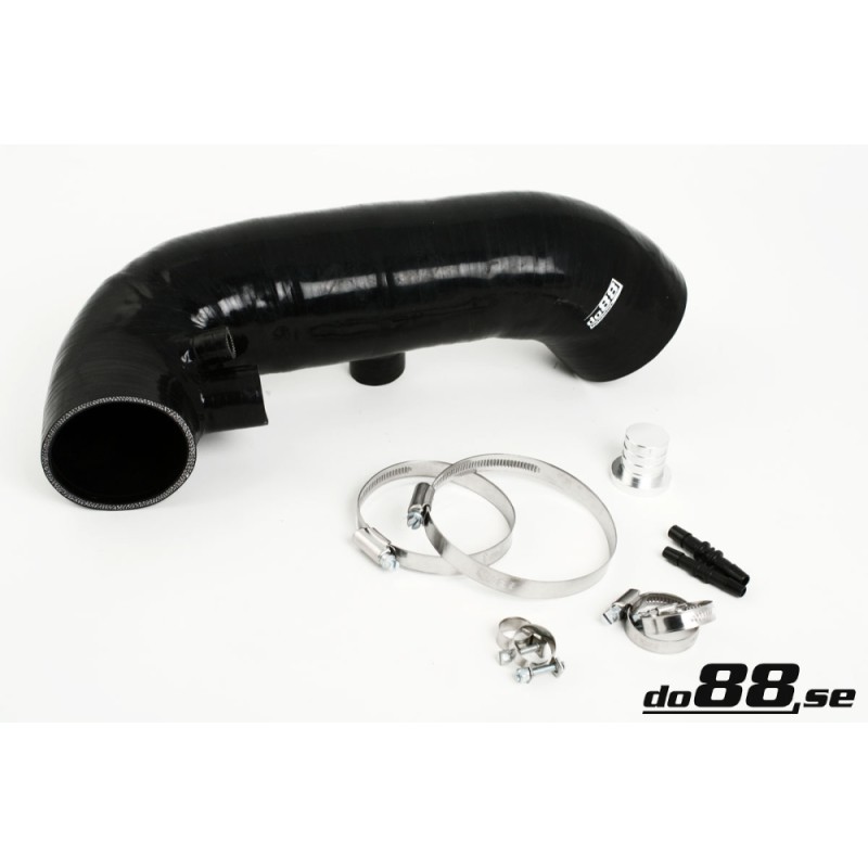 Volvo S60R V70R Inlet hose Black