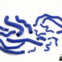 SAAB 9-3 2.8t V6 2006- Coolant hoses Blue