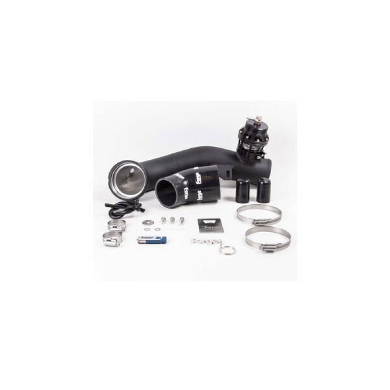 Hard Pipe with Single Valve and Kit for BMW 335 -+ 15.65mm Shim (-8 PSI) Stock Vehicle