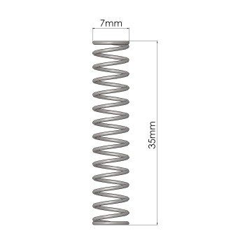 GFB Spares- Plunger spring for DV+ suits part numbers T9351-T9367