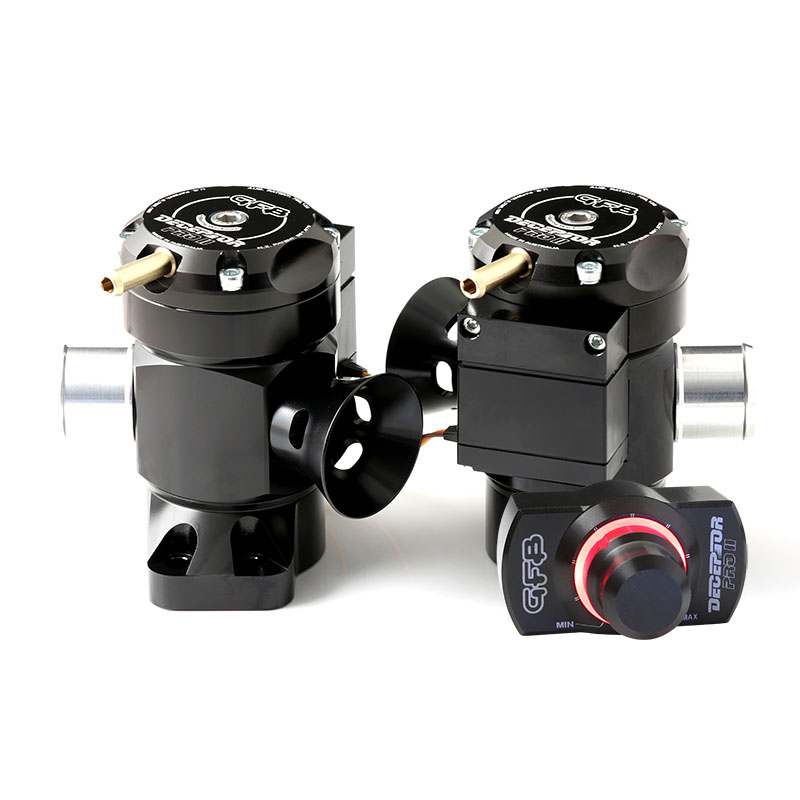 Deceptor Pro II T9512 Diverter / Blow Off Valve with Electronic Sound Adjustment System (Twin Valve Kit) for Kia Applications