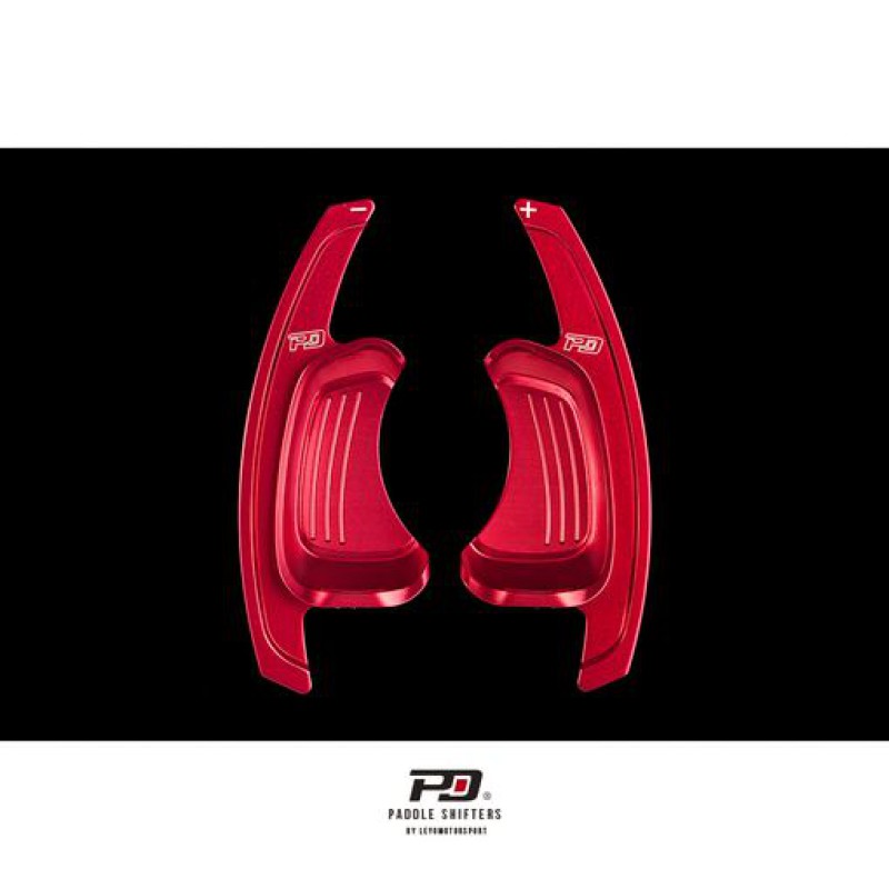 AUDI S TRONIC BILLET PADDLE SHIFT EXTENSION(RED)(VERSION2)