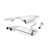 Audi Coupe UR quattro 10v Turbo 1981 1989 Downpipe-back Resonated (quieter). Cerakote Black OEM-Style Tips. Requires 4 holes to be drilled into the boot floor to allow fitment of the new Milltek Sport exhaust hangers