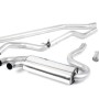 Audi Coupe UR quattro 20v Turbo 1989 1991 Downpipe-back Non-resonated (louder). Cerakote Black OEM-Style Tips. Requires 4 holes to be drilled into the boot floor to allow fitment of the new Milltek Sport exhaust hangers