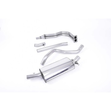 Volkswagen Golf Mk1 GTi 1976 1983 Manifold-back Non-resonated (louder) for fitment to the OE Cast Manifold