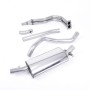 Volkswagen Golf Mk1 GTi 1976 1983 Manifold-back Non-resonated (louder) for fitment to the OE Cast Manifold