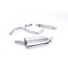 Volkswagen Golf Mk1 GTi 1976 1983 Downpipe-back Resonated (quieter) for fitment to the OE downpipe