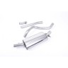 Volkswagen Golf Mk1 GTi 1976 1983 Downpipe-back Non-resonated (louder) for fitment to the OE downpipe