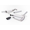 Volkswagen Corrado VR6 1992 1995 Cat-back Resonated (quieter) with Polished Oval Tip - Post 1992 Models Only