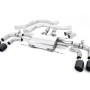 Alfa Romeo Giulia Quadrifoglio 2.9 V6 Bi-Turbo (Non OPF/GPF Models) 2017 2023 Front Pipe-back Valved with GT-100 Cerakote Trims