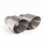 Alfa Romeo Giulia Quadrifoglio 2.9 V6 Bi-Turbo (Non OPF/GPF Models) 2017 2023 Front Pipe-back Valved with GT-100 Titanium Trims