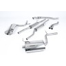 Audi A4 2.0 TFSI B7 quattro and DTM 2005 2008 Cat-back 100mm Tailpipes. Manual models only