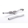 LARGE BORE CAST DOWNPIPE WITH RACE CAT (FOR MILLTEK CAT-BACK)
